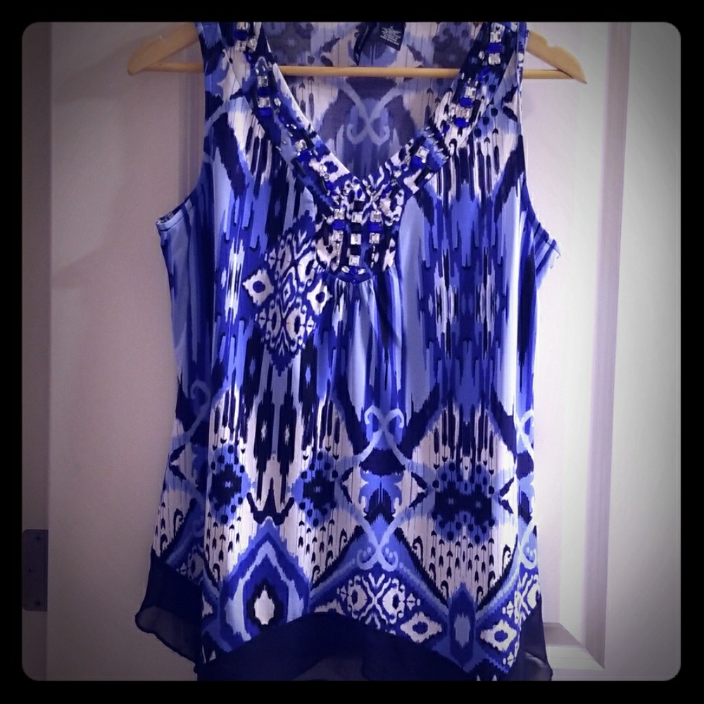 Blue blouse